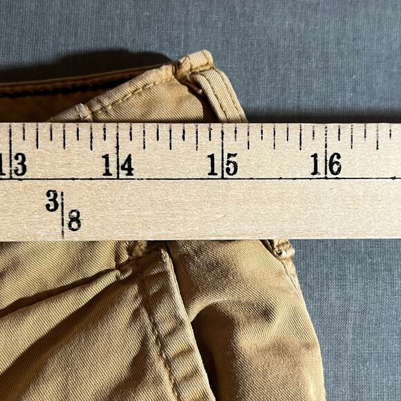 American Eagle Shorts Mens 30 Brown Next Level Flex‎ Bermuda Flat Front Casual - Picture 10 of 10